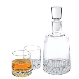 Park Avenue European Mouth Blown Lead Free Crystal Park Avenue 5 Pieces Whiskey Set