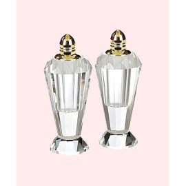 Preston Gold Salt & Pepper Shaker Pair