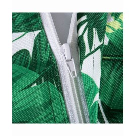 Banana Leaf Outdoor Table cloth with Zipper 52