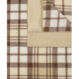 Plaid Micro-Fleece Blanket  Twin