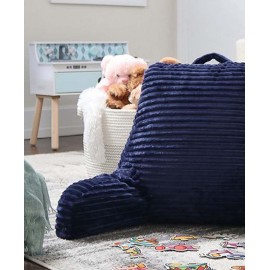 Cut Plush Striped Reading Pillow with Arms Collection