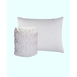 2-Piece Bedding Foundation Bundle in Twin XL with Memory Foam Topper