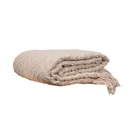 Knit Zig Zag Textured Woven Micro Chenille Throw  Extra Large