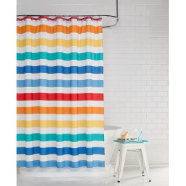 Rainbow Stripe 13-Pc. Shower Curtain Set  