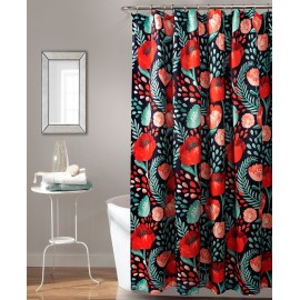 Poppy Garden Shower Curtain  72