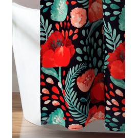 Poppy Garden Shower Curtain  72