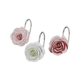 Spring Garden Shower Hooks  Set of 12