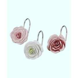 Spring Garden Shower Hooks  Set of 12