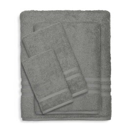 Textiles Turkish Cotton Personalized Denzi Gray Towel Collection