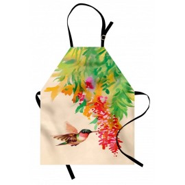 Ruby-Throated Hummingbird Apron