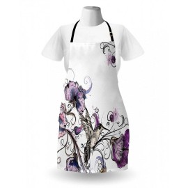 Garden Gems Hummingbird Apron