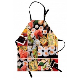 Kimono Elegance Japanese Apron