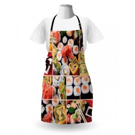 Kimono Elegance Japanese Apron