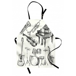 Jazz Groove Music Apron