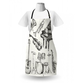 Jazz Groove Music Apron