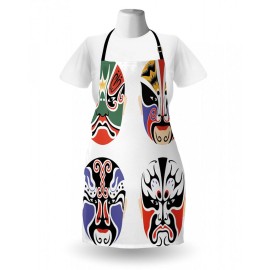 Kabuki Mask Apron